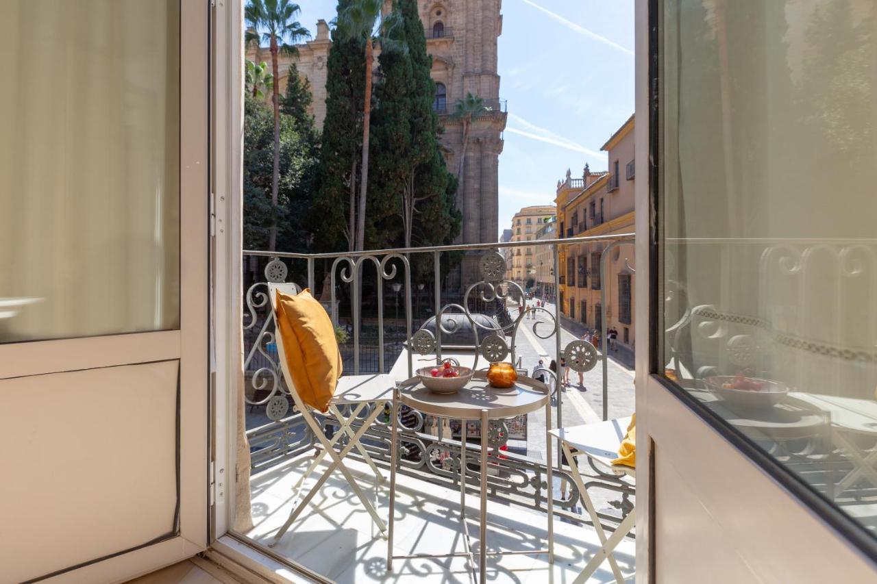 Luminoso Apartamento De Dos Habitaciones Con Vistas A Las Catedral Malaga Luaran gambar