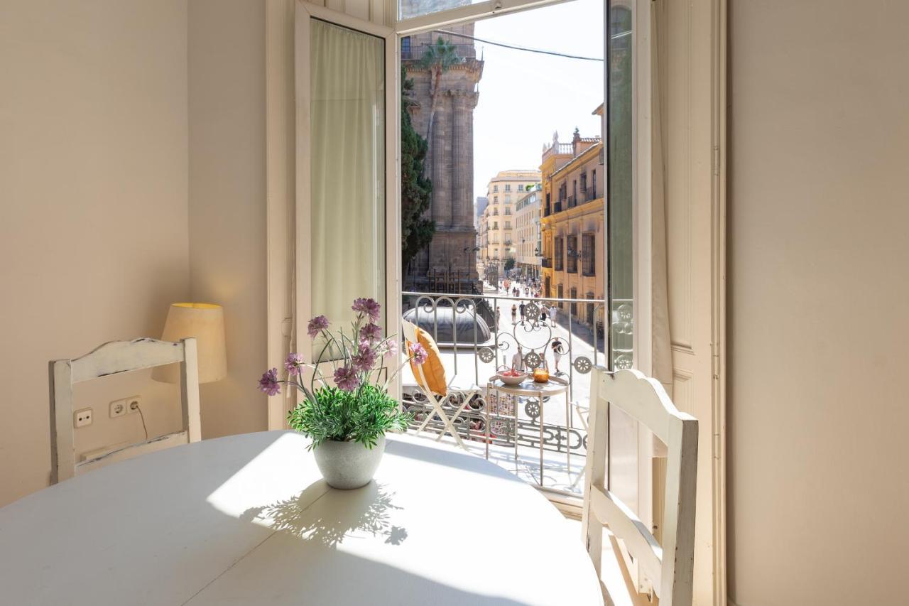 Luminoso Apartamento De Dos Habitaciones Con Vistas A Las Catedral Malaga Luaran gambar