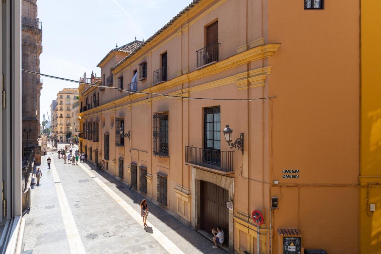 Luminoso Apartamento De Dos Habitaciones Con Vistas A Las Catedral Malaga Luaran gambar