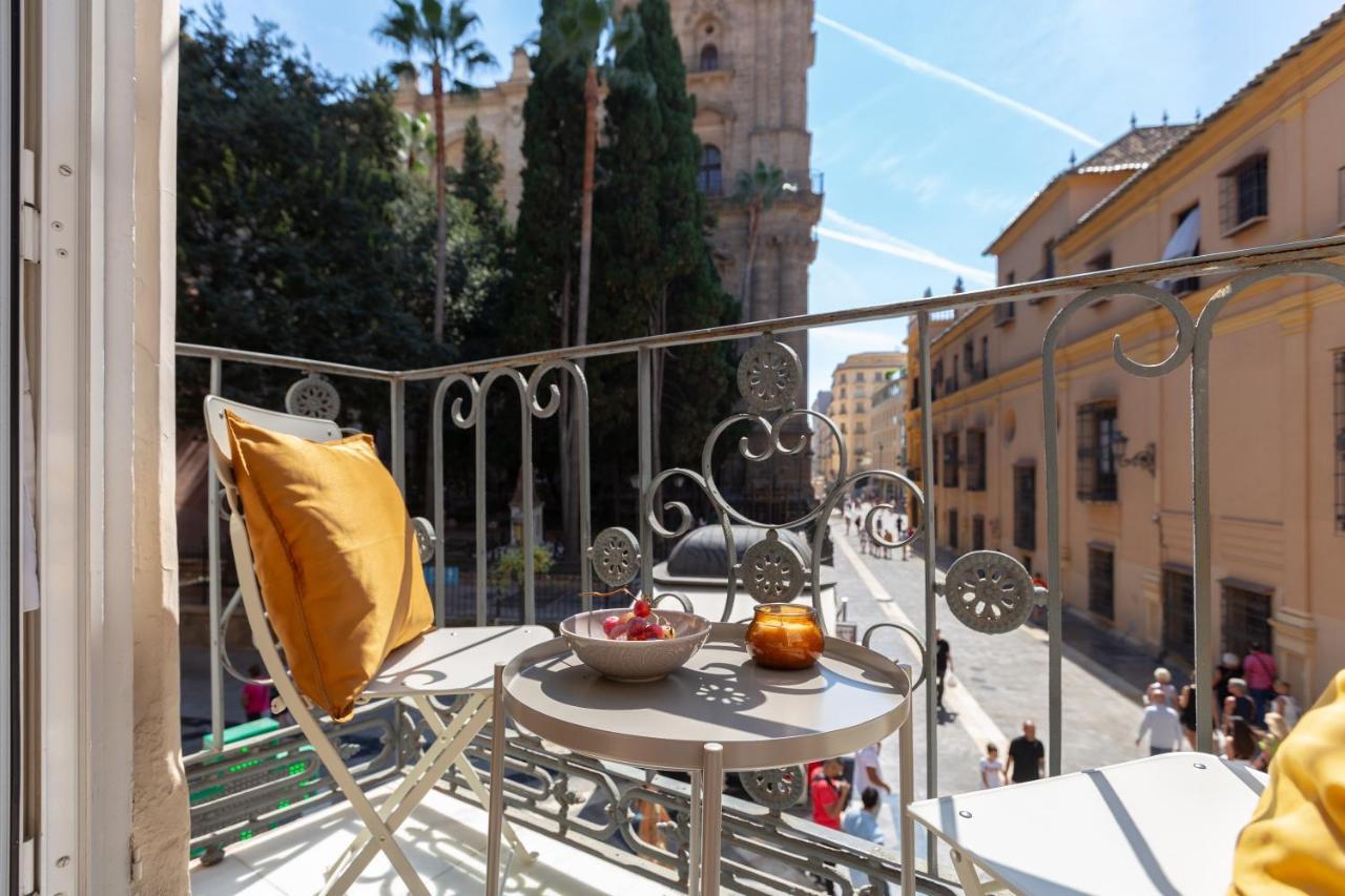 Luminoso Apartamento De Dos Habitaciones Con Vistas A Las Catedral Malaga Luaran gambar