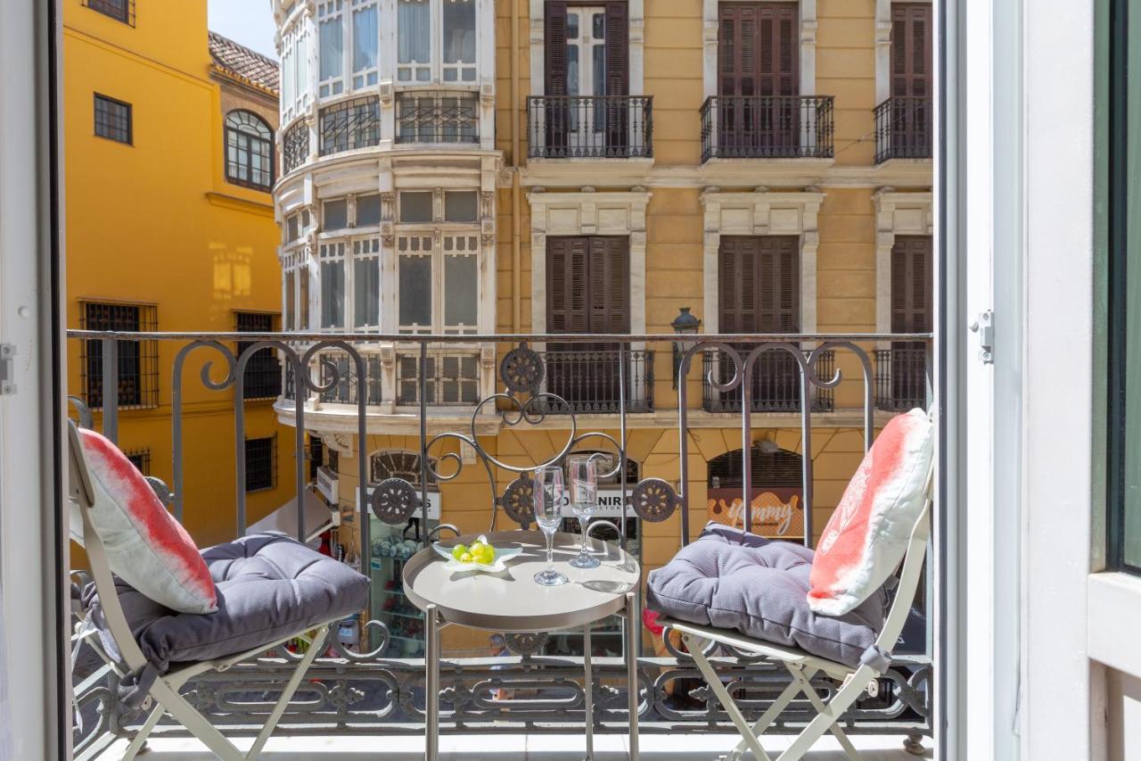 Luminoso Apartamento De Dos Habitaciones Con Vistas A Las Catedral Malaga Luaran gambar