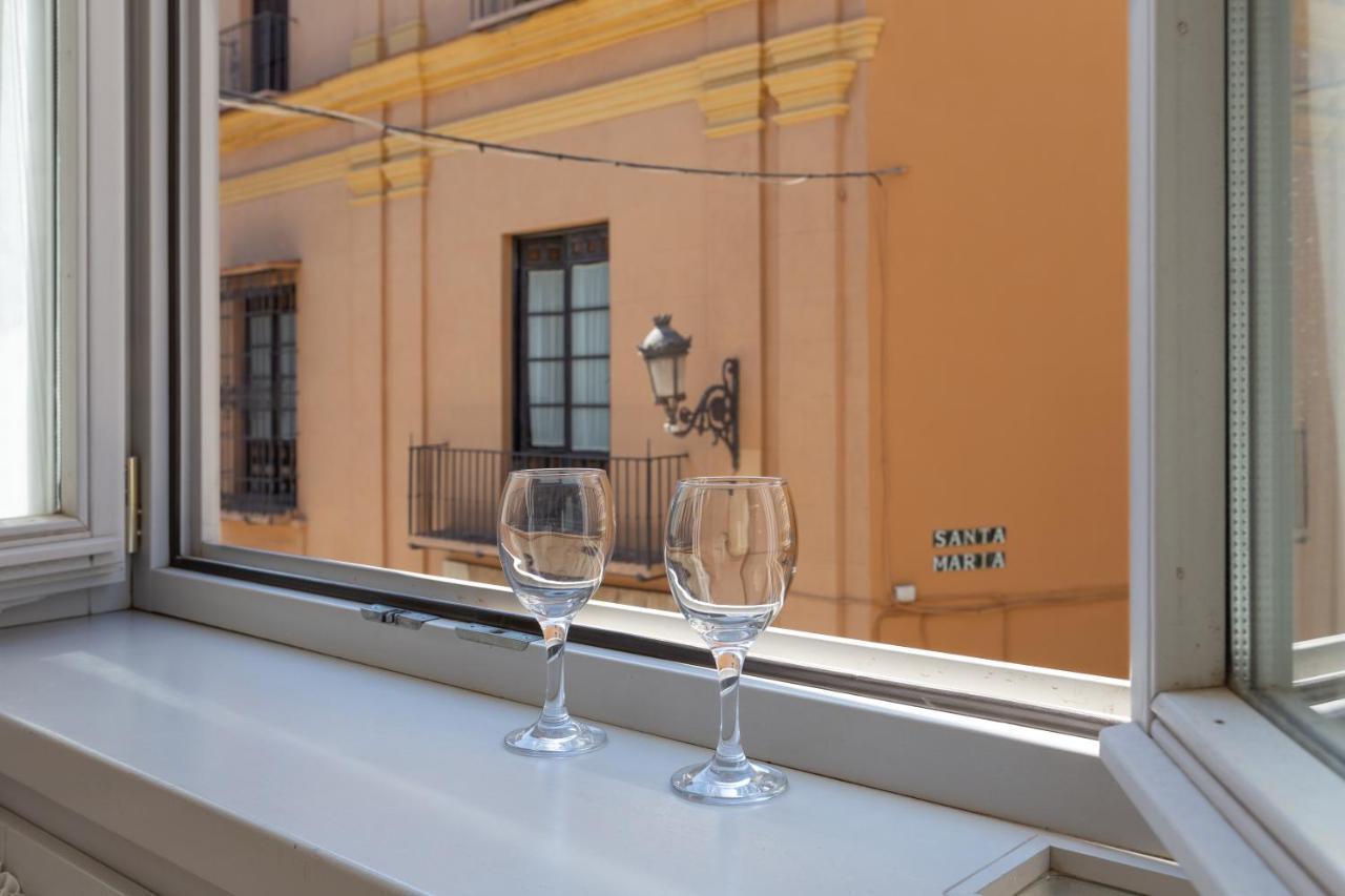Luminoso Apartamento De Dos Habitaciones Con Vistas A Las Catedral Malaga Luaran gambar